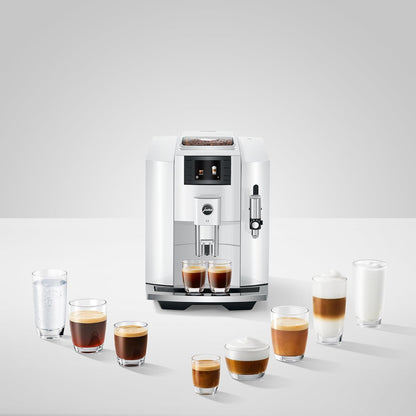 Jura Machine à Espresso Automatique - Piano White