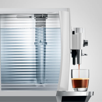 Jura Machine à Espresso Automatique - Piano White