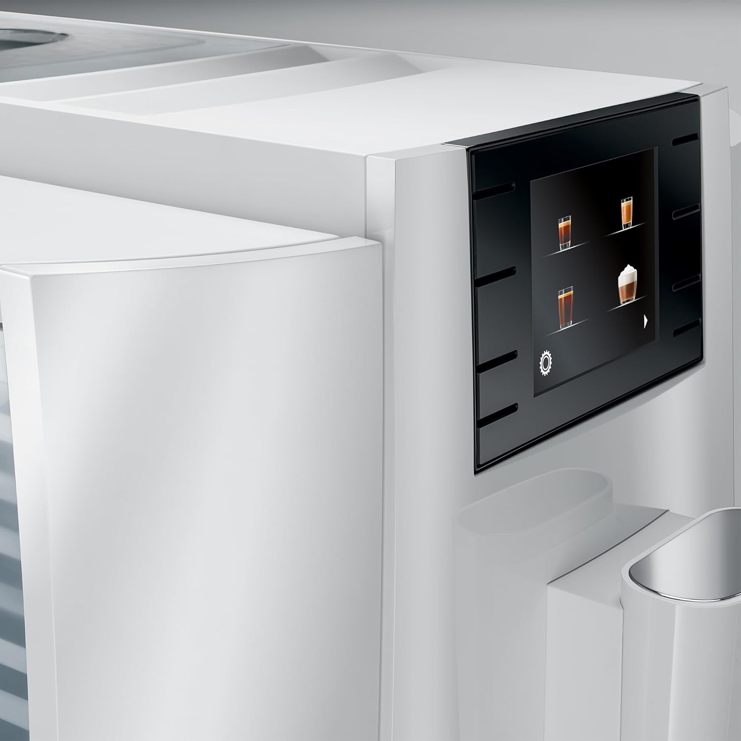 Jura Machine à Espresso Automatique - Piano White