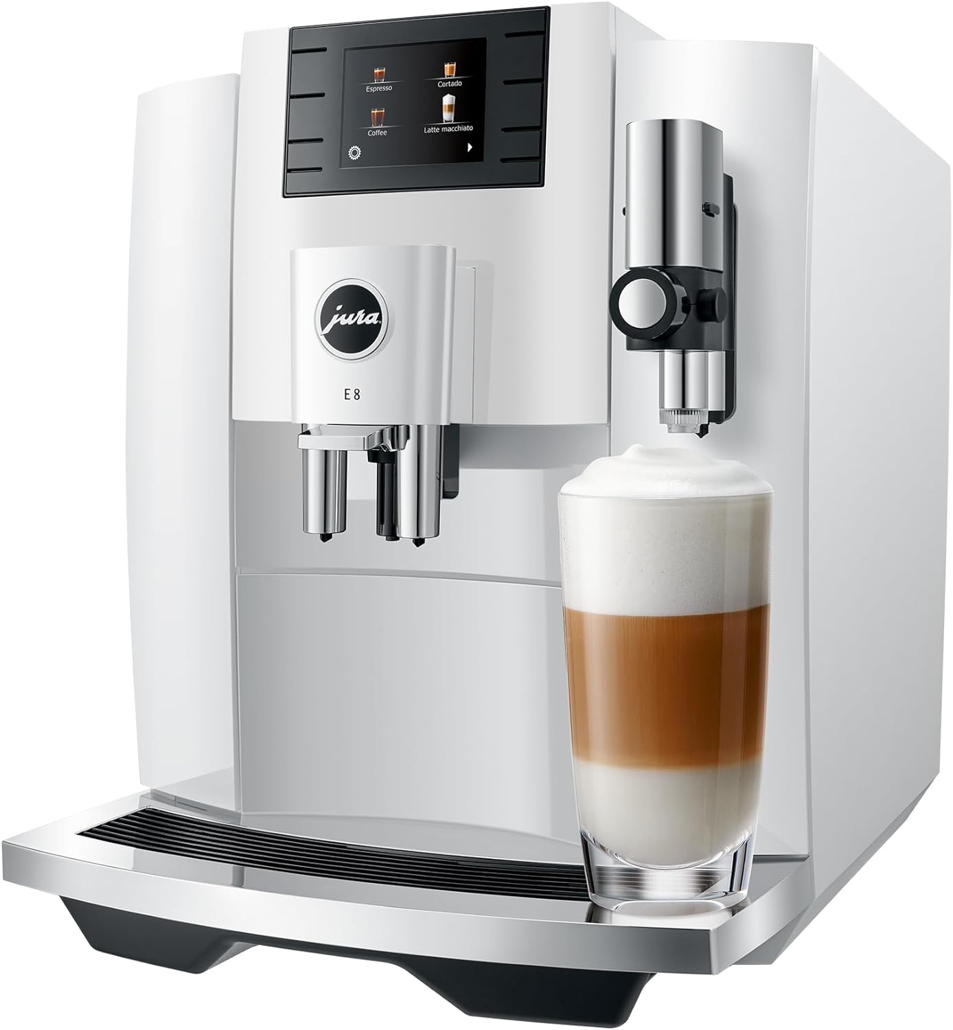 Jura Machine à Espresso Automatique - Piano White