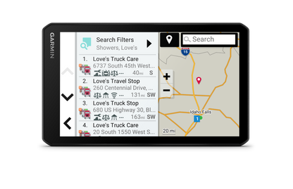 Garmin 7" GPS Truck Navigator with Built-in Dash Camera