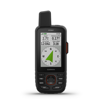 Carte GPS portable Garmin pour l'extérieur avec technologie satellite