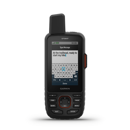 Carte GPS portable Garmin pour l'extérieur avec technologie satellite