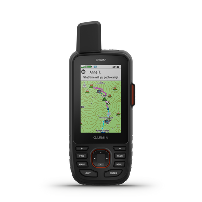 Carte GPS portable Garmin pour l'extérieur avec technologie satellite