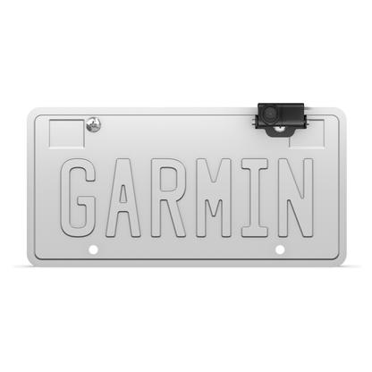 Garmin Night View Caméra de recul sans fil avec support de plaque d'immatriculation