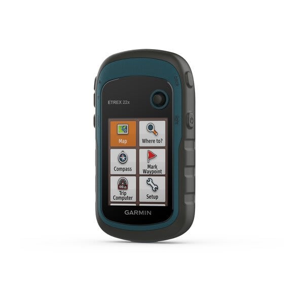 Navigateur GPS portable Garmin eTrex 22x robuste - Noir et bleu marine
