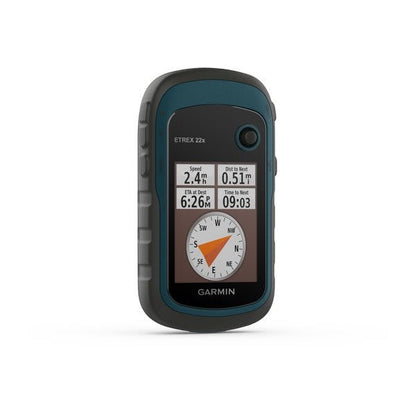 Navigateur GPS portable Garmin eTrex 22x robuste - Noir et bleu marine