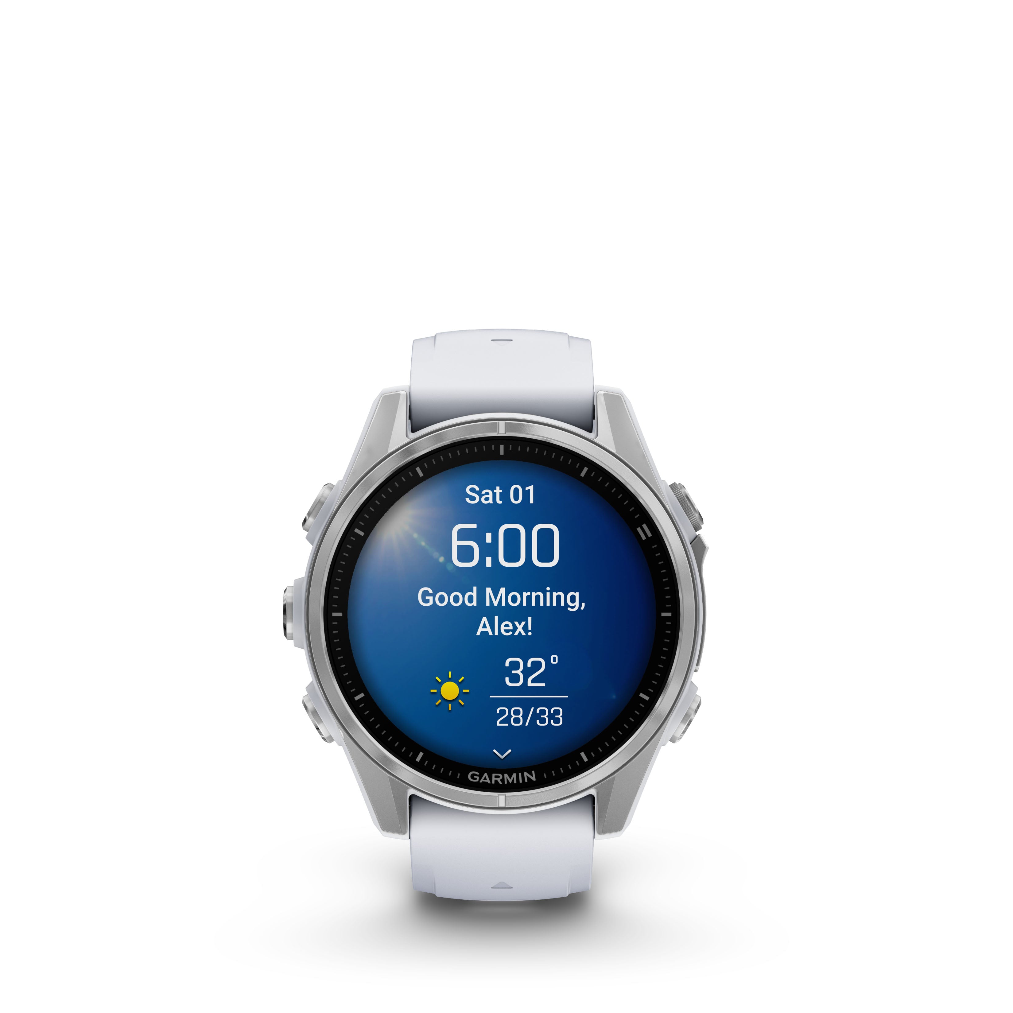Garmin Fenix 8 43mm Amoled - Silver