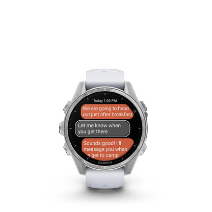 Garmin Fenix 8 43mm Amoled - Silver