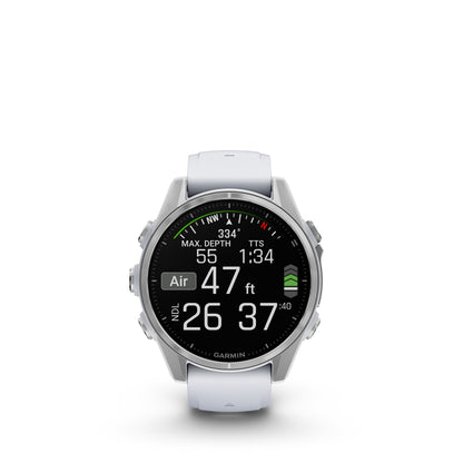 Garmin Fenix 8 43mm Amoled - Silver