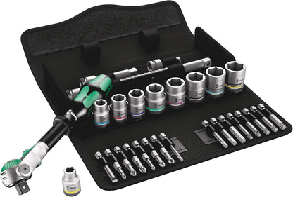Wera 8100 SB 9 Zyklop Speed Ratchet 3/8"  Imperial - Set