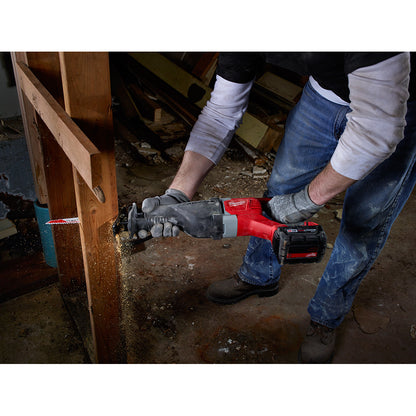 Scie à guichet sans fil Milwaukee 18V Lithium Ion avec pince à lame Quik Lok et boîte de vitesses entièrement métallique