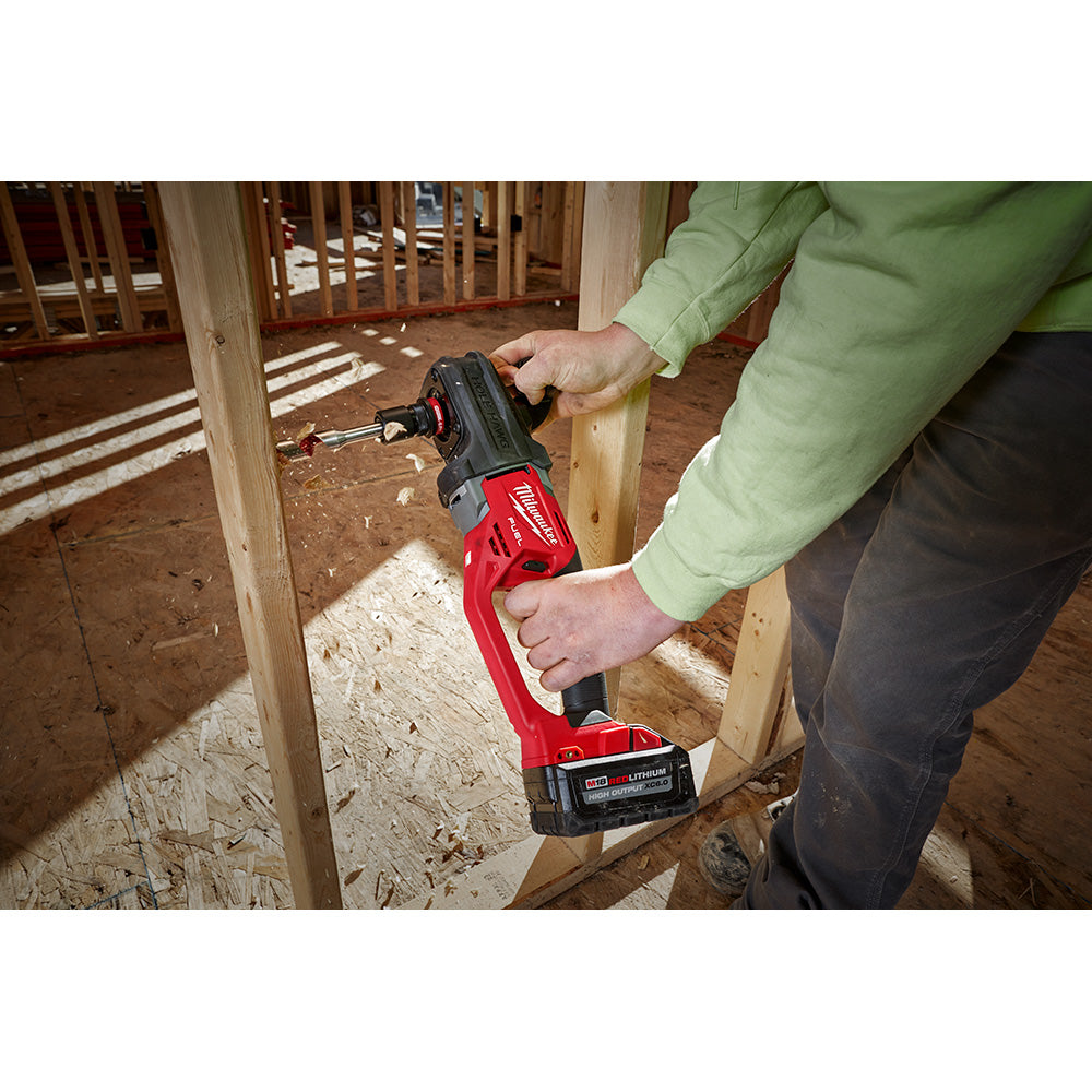 Milwaukee M18 Fuel Hole Hawg 7/6" Brushless Lithium-Ion Cordless Right Angle Drill - Outil seulement