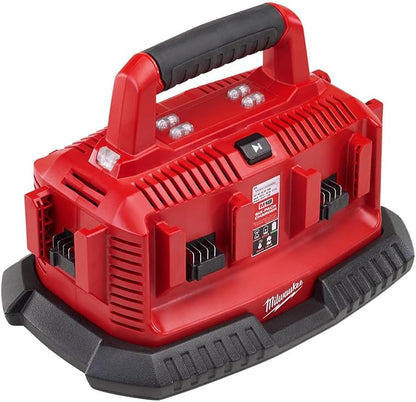Milwaukee <a wg-1="">48-59-1806</a> M18 Packout Six Bay Rapid Charger (chargeur rapide)