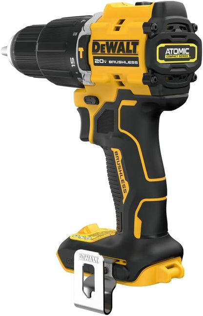 Dewalt 1/2" Max Atomic 20V Lithium-Ion Brushless Cordless hammer Drill - Outil seulement