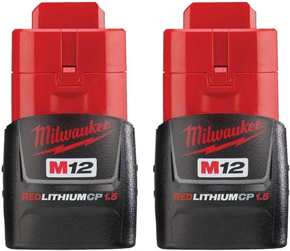 Milwaukee M12 Redlithium - Lot de 2