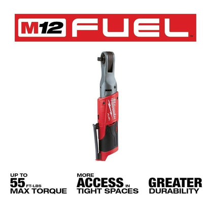 Milwaukee M12 Fuel 3/8" Ratchet électrique - Outil seul