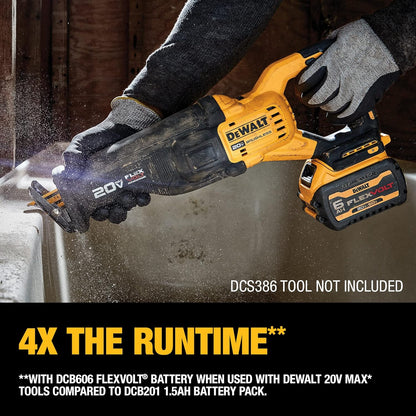 Batterie Dewalt 20/60V Max Flexvolt 6.0 Ah