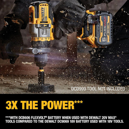 Batterie Dewalt 20/60V Max Flexvolt 6.0 Ah Dual Pack