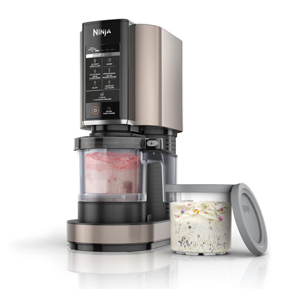 Ninja CREAMi NC301C 7 in 1 Ice Cream Maker  with Touch Program - Black
