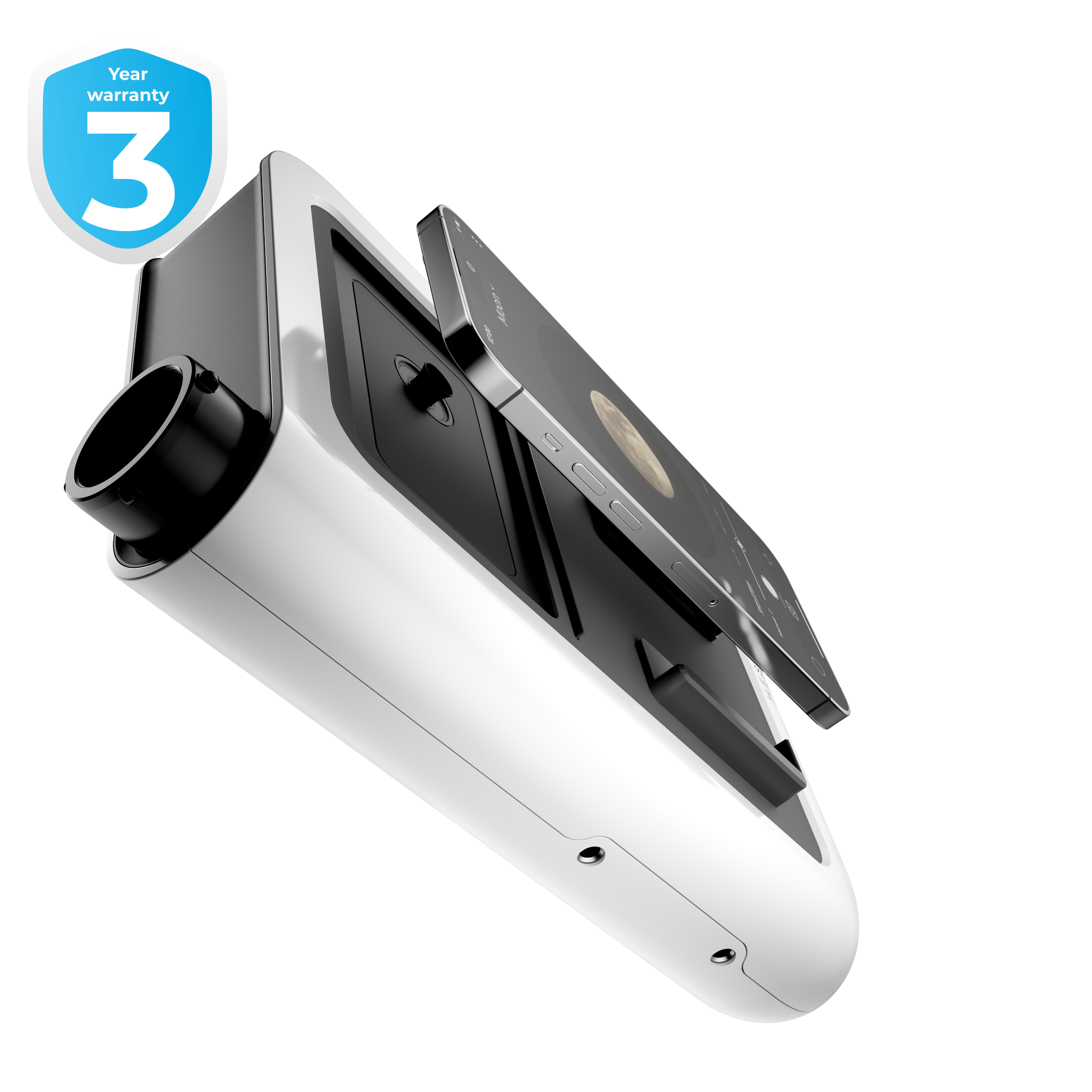 Télescope Vaonis Hestia pour smartphone avec carte interactive du ciel et prise en charge de l'application Gravity