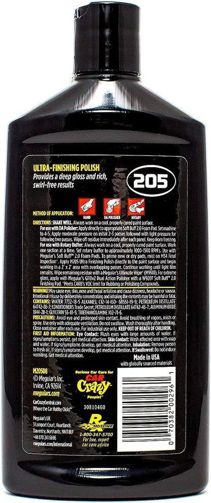 Polissage de finition Ultra Mirror Glaze de Meguiar's