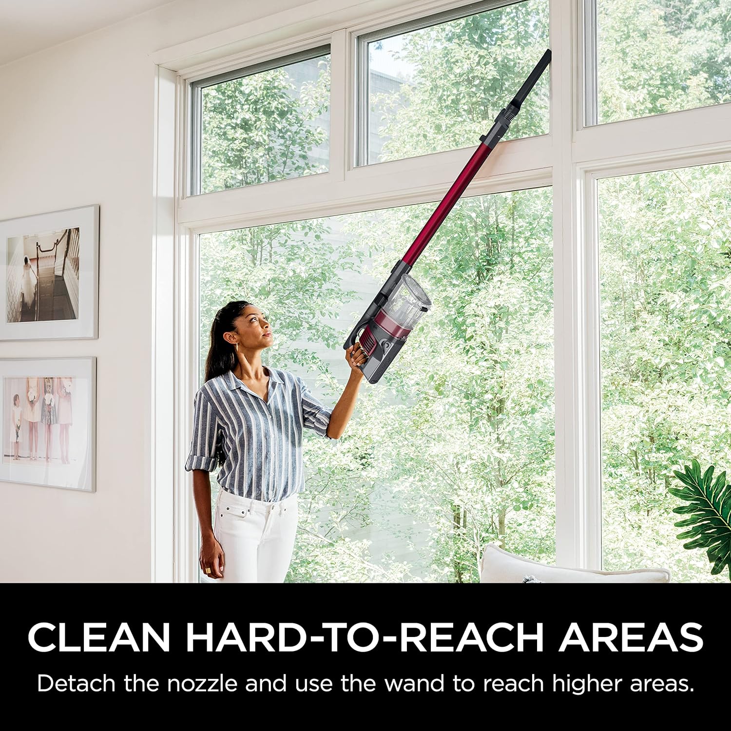 Bâton sans fil Shark IZ140C Rocket Pro remis à neuf - Aspirateur Magenta