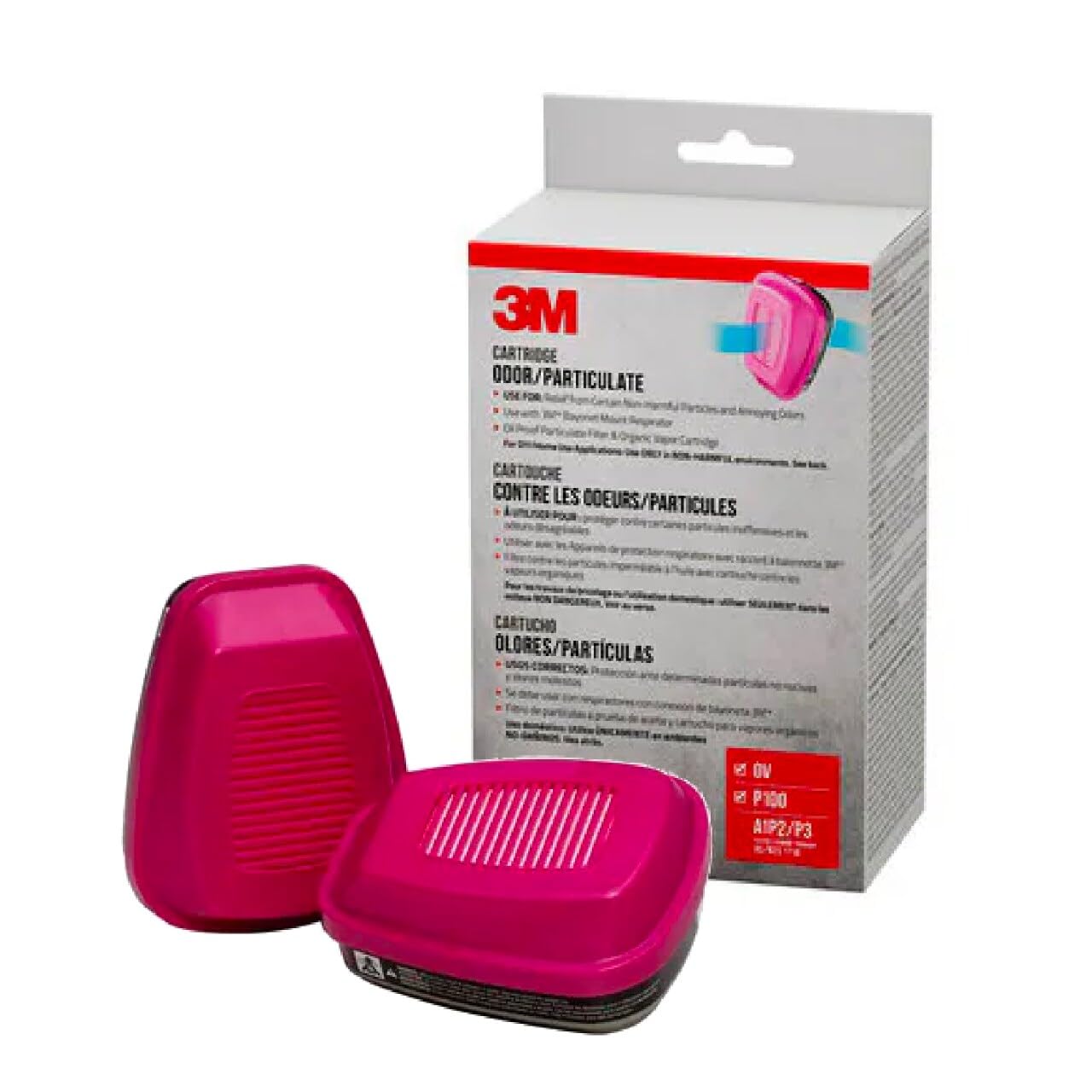 3M Organic Vapor Replacement Cartridges Filter Respirator