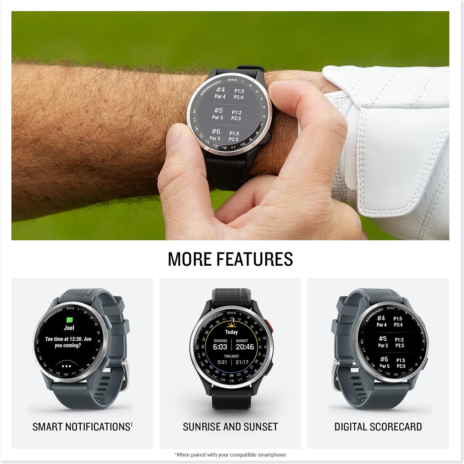 Garmin Approach S44 - Black
