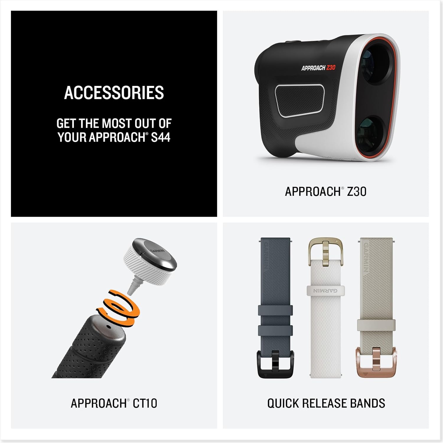 Garmin Approach S44 - Noir