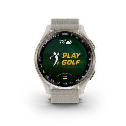 Garmin Approach S50 - Cream Gold
