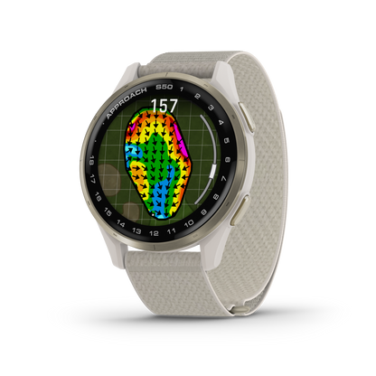 Garmin Approach S50 - Cream Gold