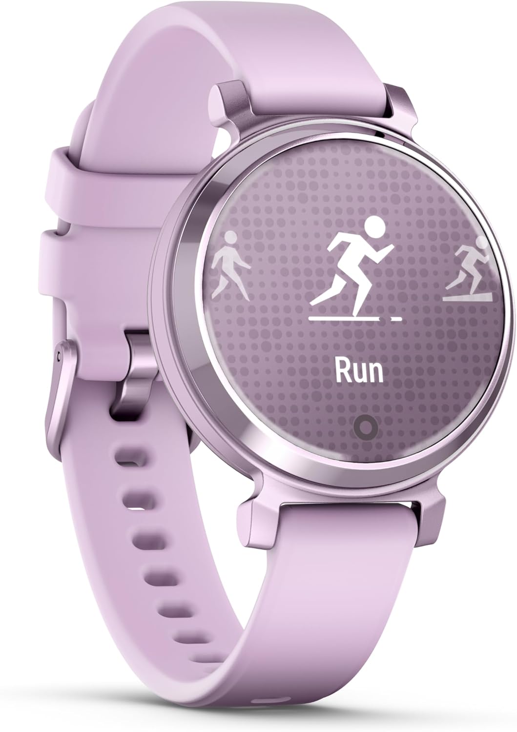 Garmin Lily Smartwatch avec bracelet en silicone - Lilas