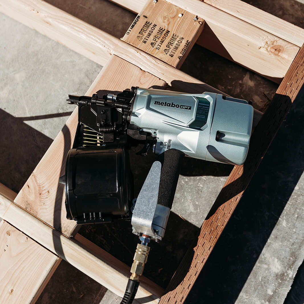 Metabo HPT Coil Framing Nailer - 15 Degree