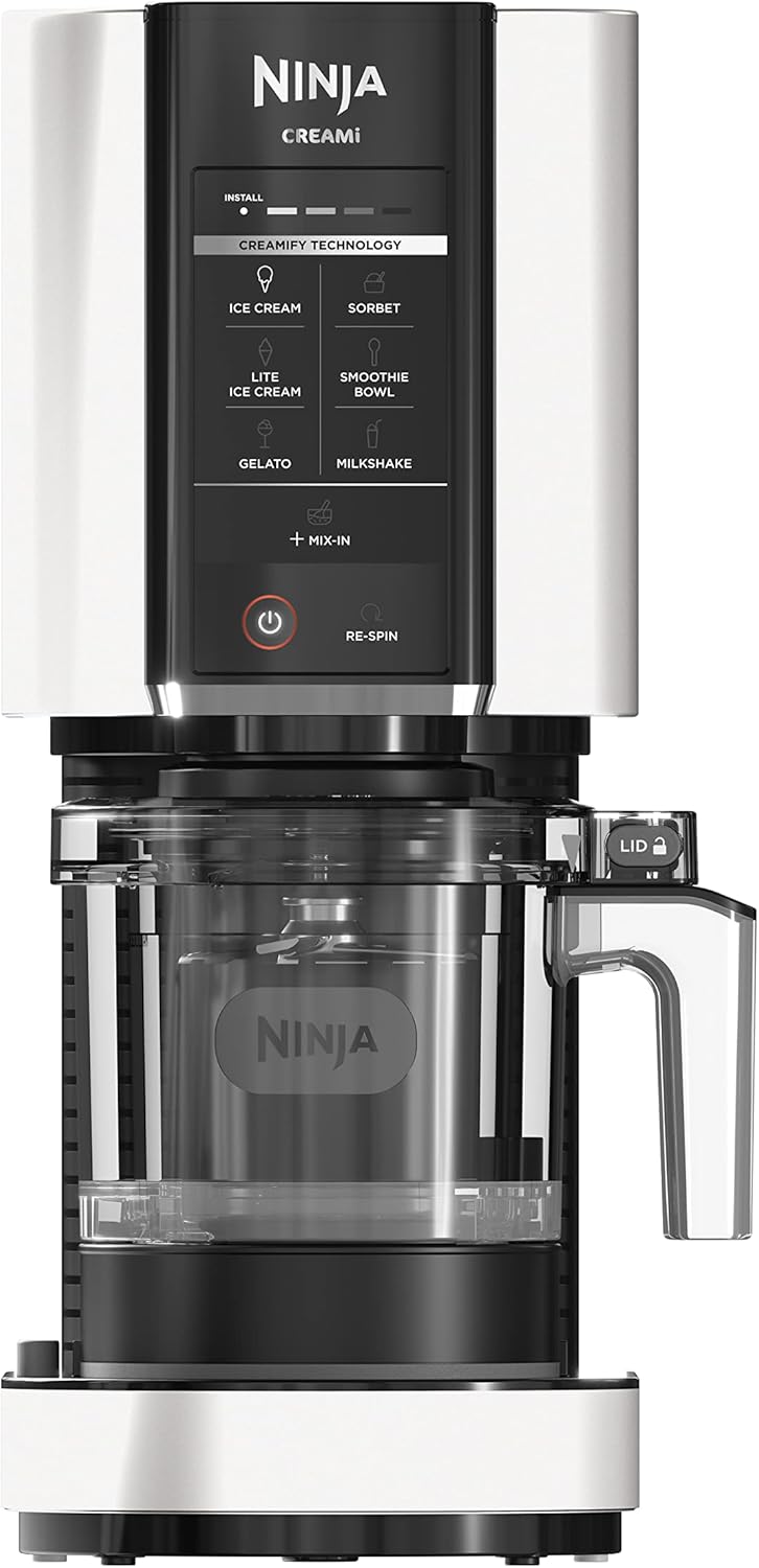 Ninja CREAMi NC301C Sorbetière 7 en 1 - Blanc