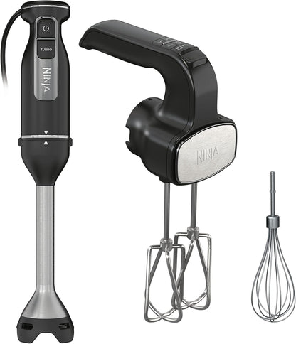 Ninja CI100C Foodi Power Mixer System Immersion Blender & Hand Mixer Combo