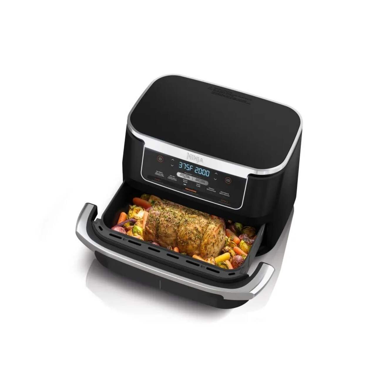 Ninja DZ071C Friteuse à air Foodi Flex Basket avec 7-qt Mega Zone