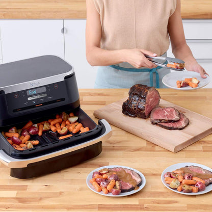 Ninja DZ071C Foodi Flex Basket Air Fryer with 7-qt Mega Zone