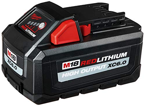 Milwaukee M18 Redlithium High Output XC Battery 6.0 Ah
