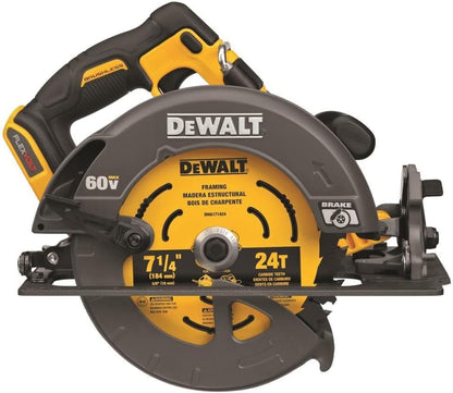 Dewalt 60V Max Flexvolt 7-1/4" Circular Saw- Tool Only