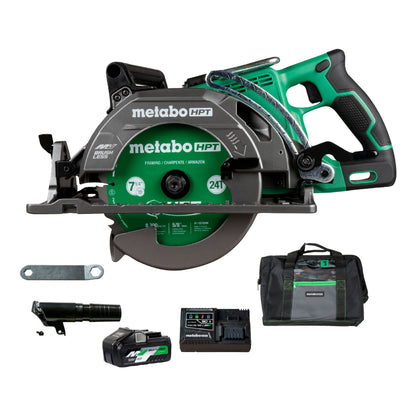 Metabo HPT 36V MultiVolt Cordless Rear Handle Circular Saw Kit with 7-1/4" Blade