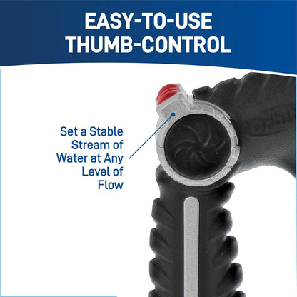 Orbit Pro Series 8-Pattern Thumb Control Hose Nozzle Sprayer (pulvérisateur à tuyau)