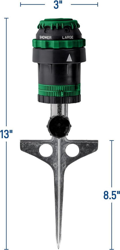 Orbit H2O - 6 Gear Drive Sprinkler (Arroseur à engrenages)