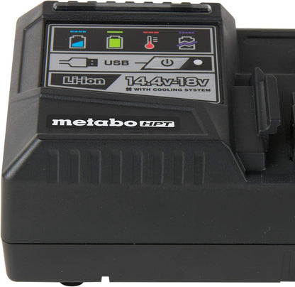 Metabo UC18YSL3M 18V HPT Chargeur de batterie rapide avec port USB