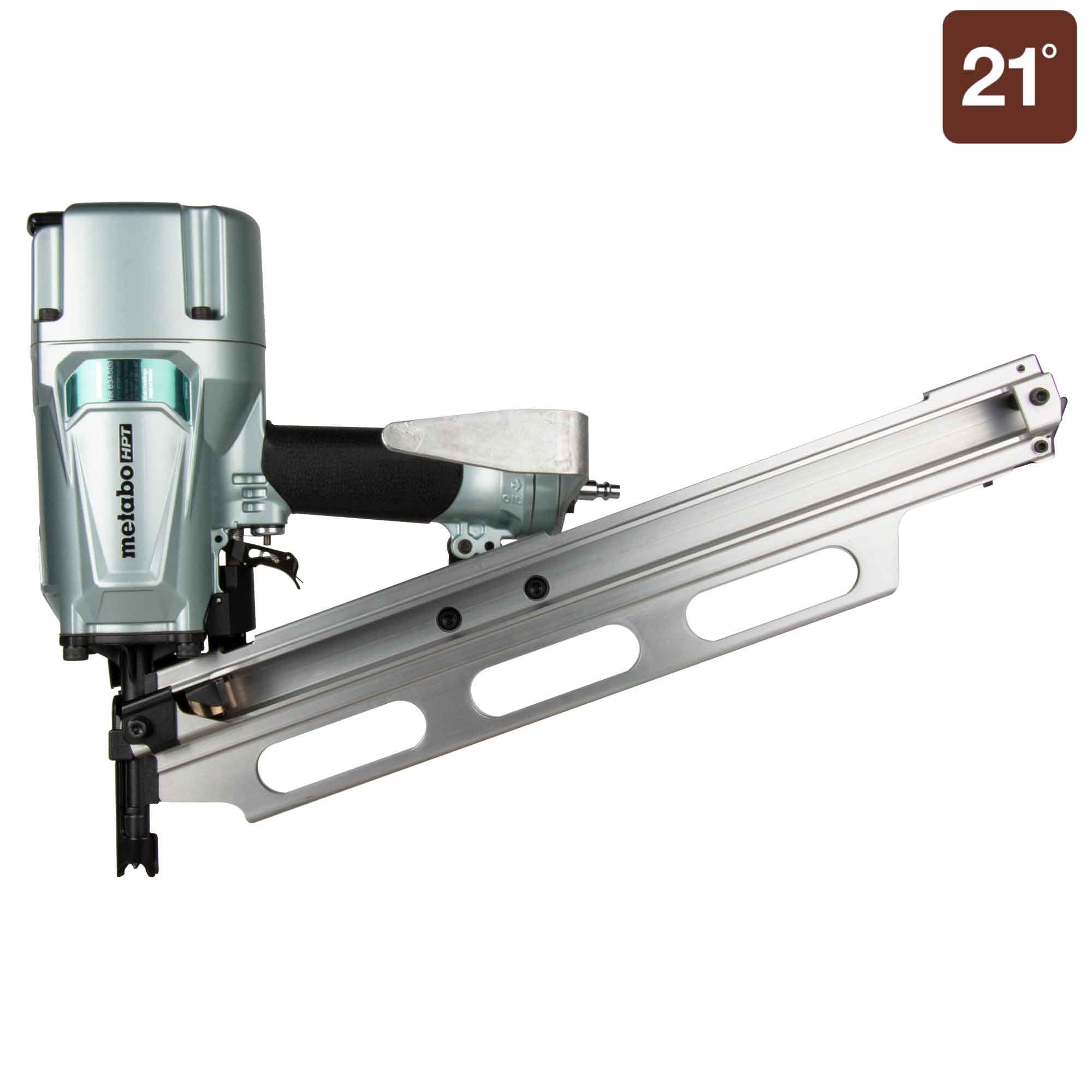 Metabo 2" up to 3-1/4" HPT Framing Nailer with Rafter Hook