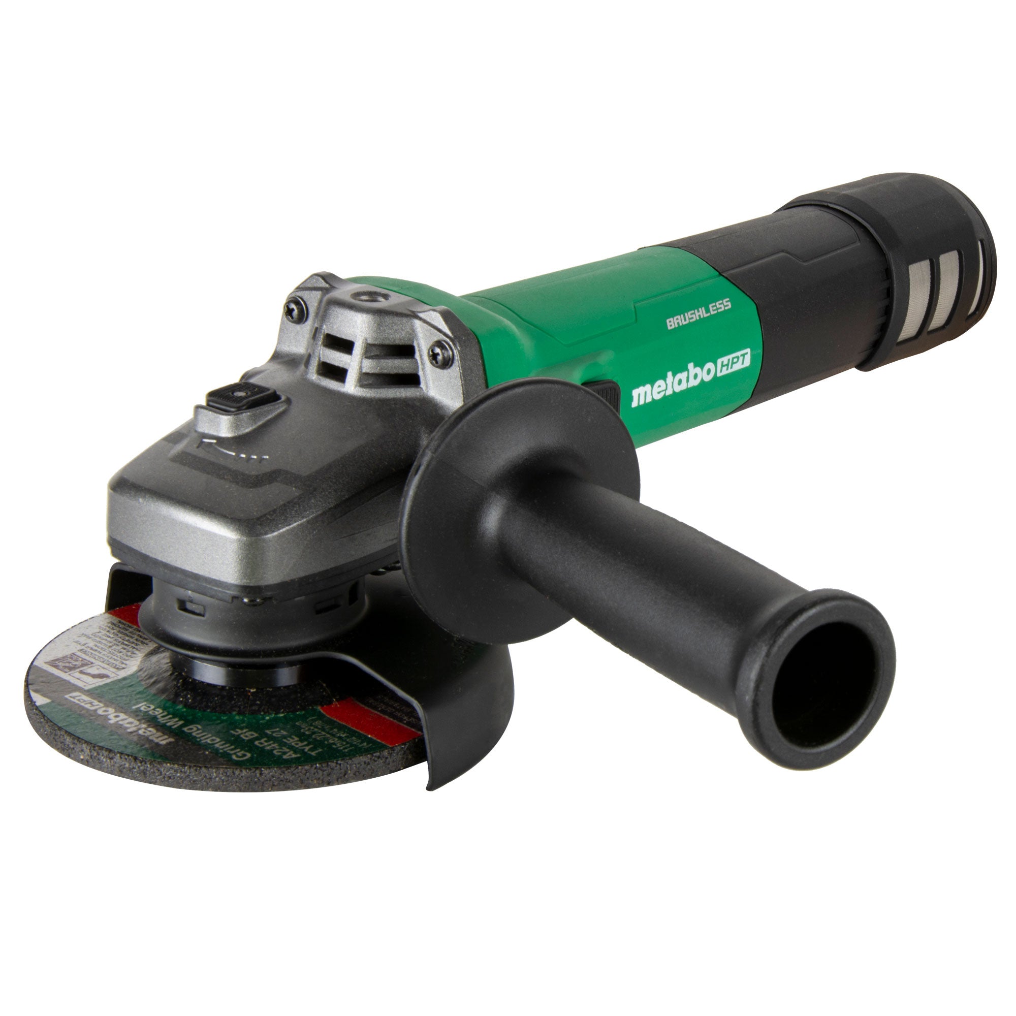 Metabo G12VE2 HPT 4 1/2" 12 Amp avec poignée latérale à 3 positions
