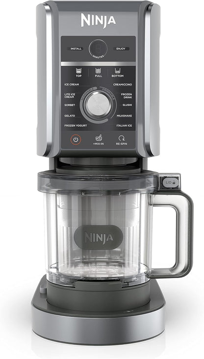 Ninja CREAMi XL Deluxe Pint Container - Grey