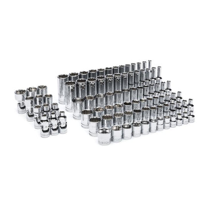 Gearwrench Jeu de douilles métriques Master 1/4" Drive avec plateau de rangement en mousse - 89 pièces