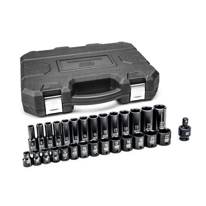 Gearwrench 3/8" 6PT Metric Drive Impact Socket Set - 29 Piece