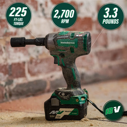 Metabo HPT 18V  1/2" Variable Speed Brushless Cordless Drive Impact Wrench